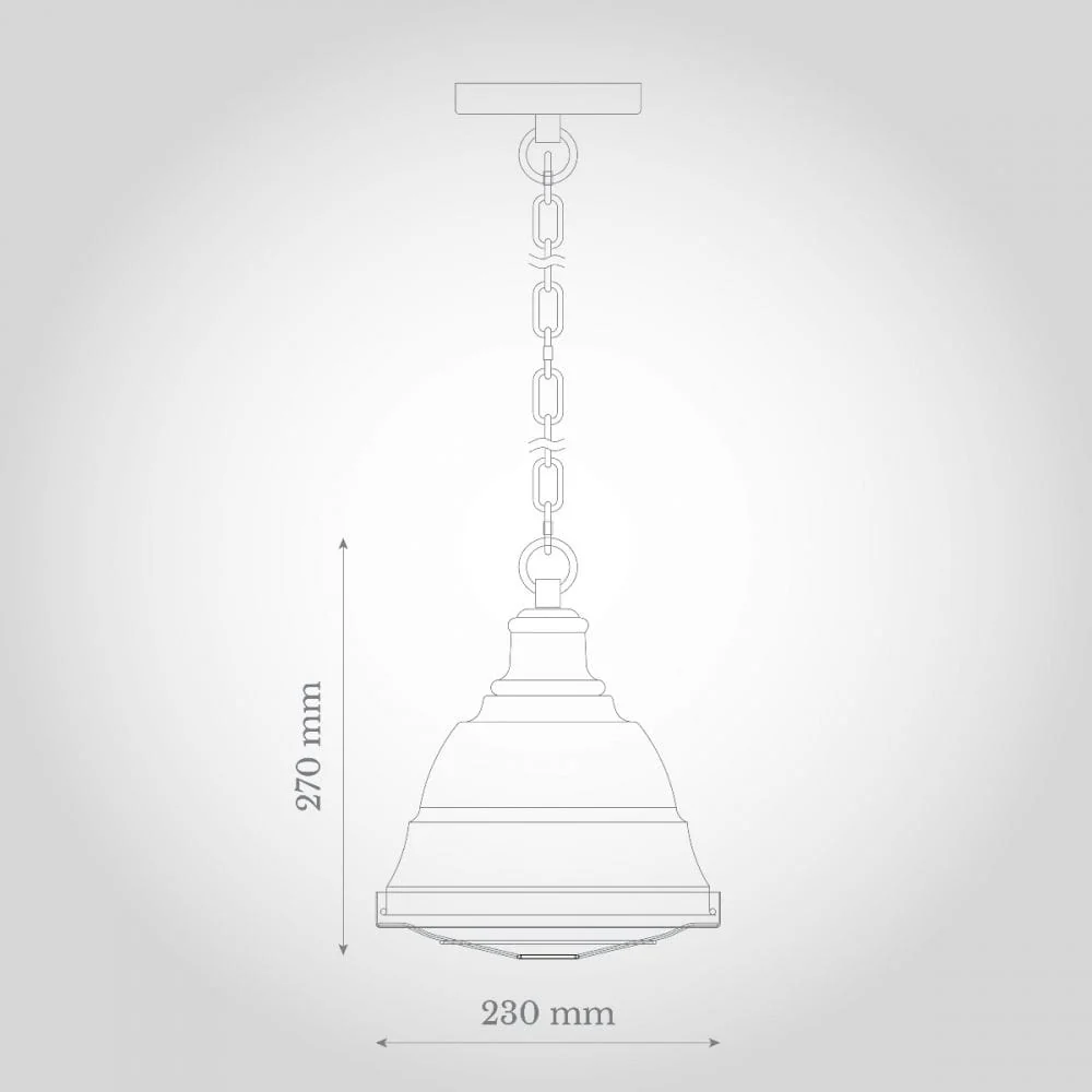 Ganton Vintage Cage Pendant Light Clay White Cream - Image 8