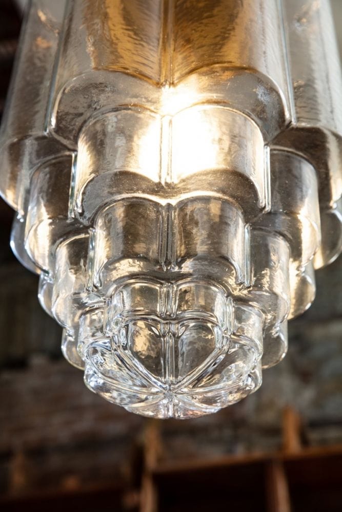 Glasshouse Brass Clear Glass Hallway Pendant Light - Image 3