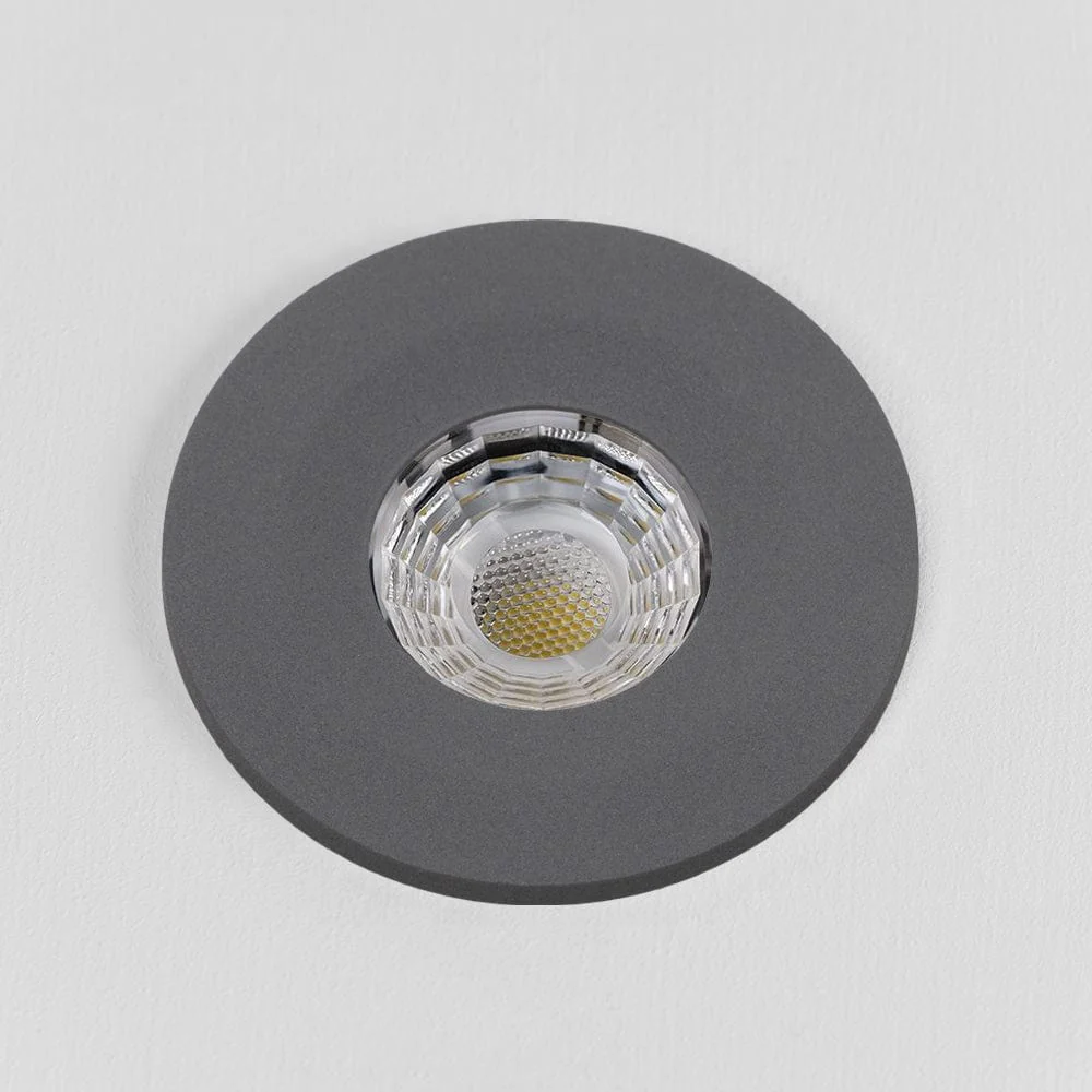 Graphite Grey CCT Fire Rated LED Dimmable 10W IP65 Downlight - Image 4