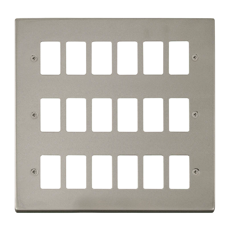 Gridpro 18 Gang Pearl Nickel Plate