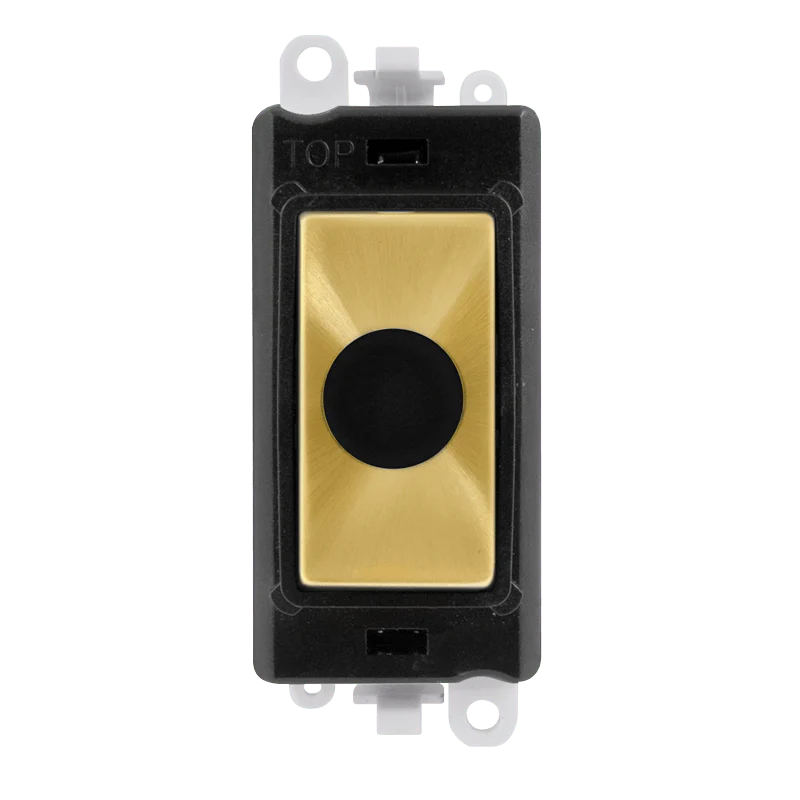 Gridpro 20A Flex Outlet Module - Black Trim