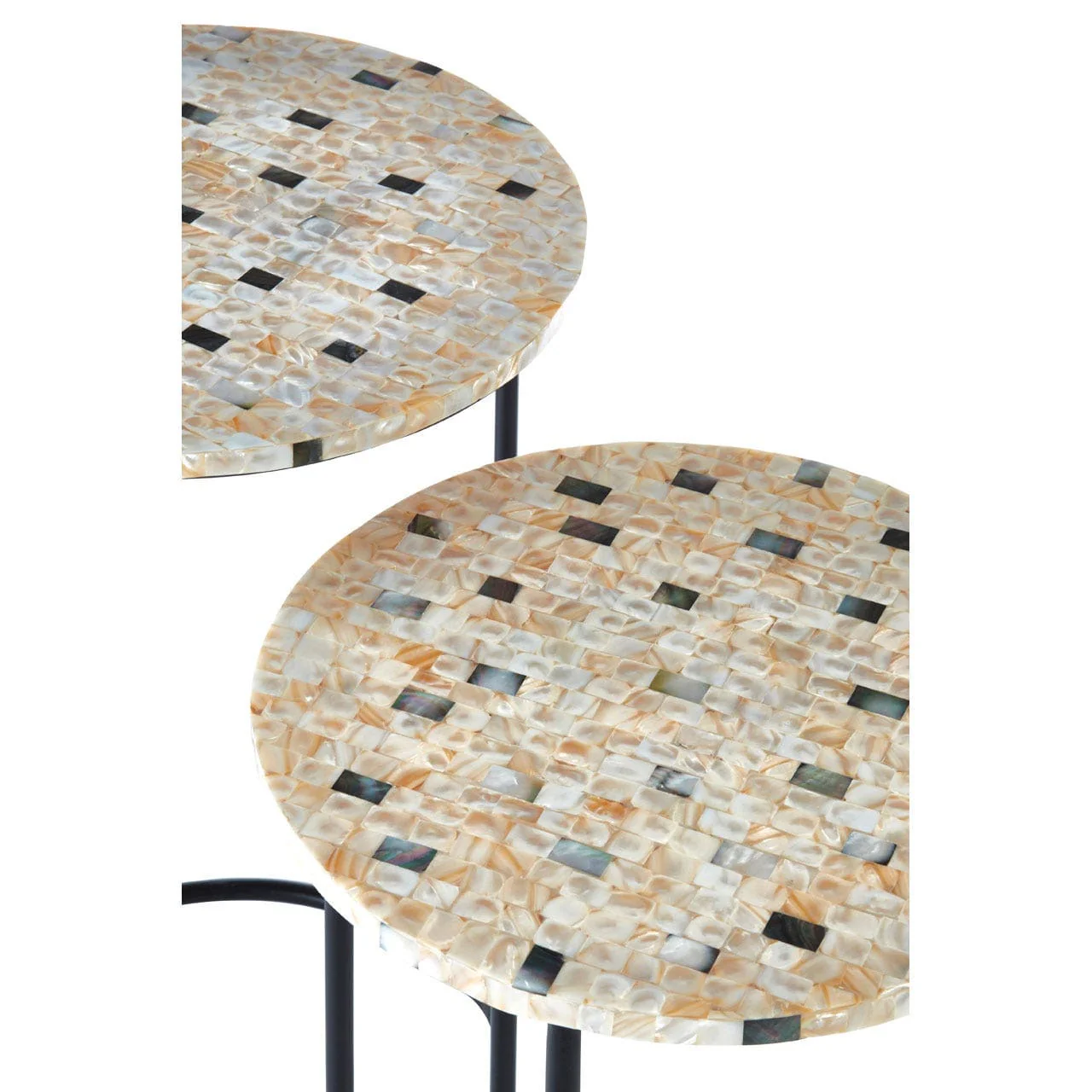 Halle Mother Of Pearl Side Tables - Image 2