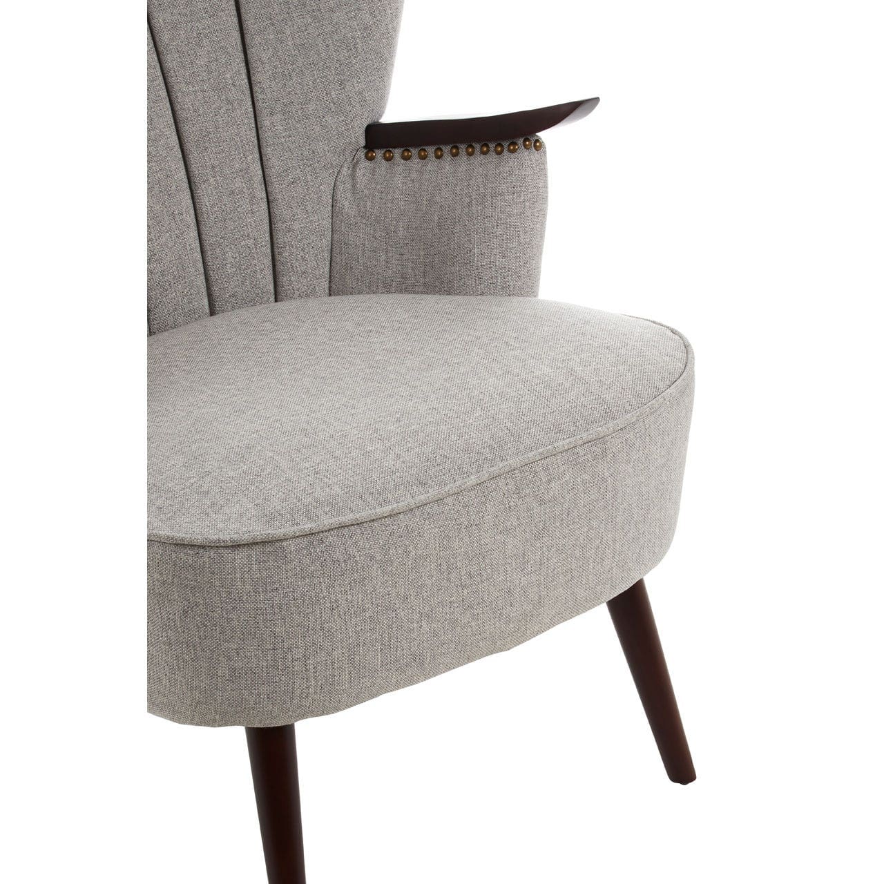 Hampstead Taupe Fabric Armchair - Image 6