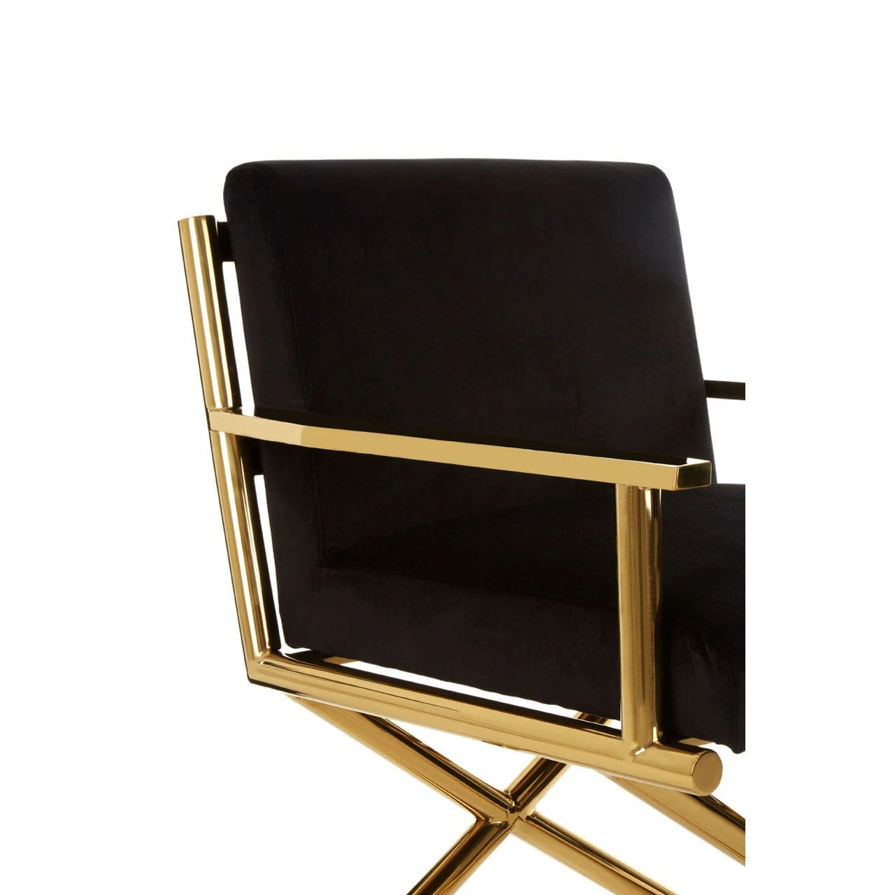 Hendricks Black Velvet Chair Regular - Image 6