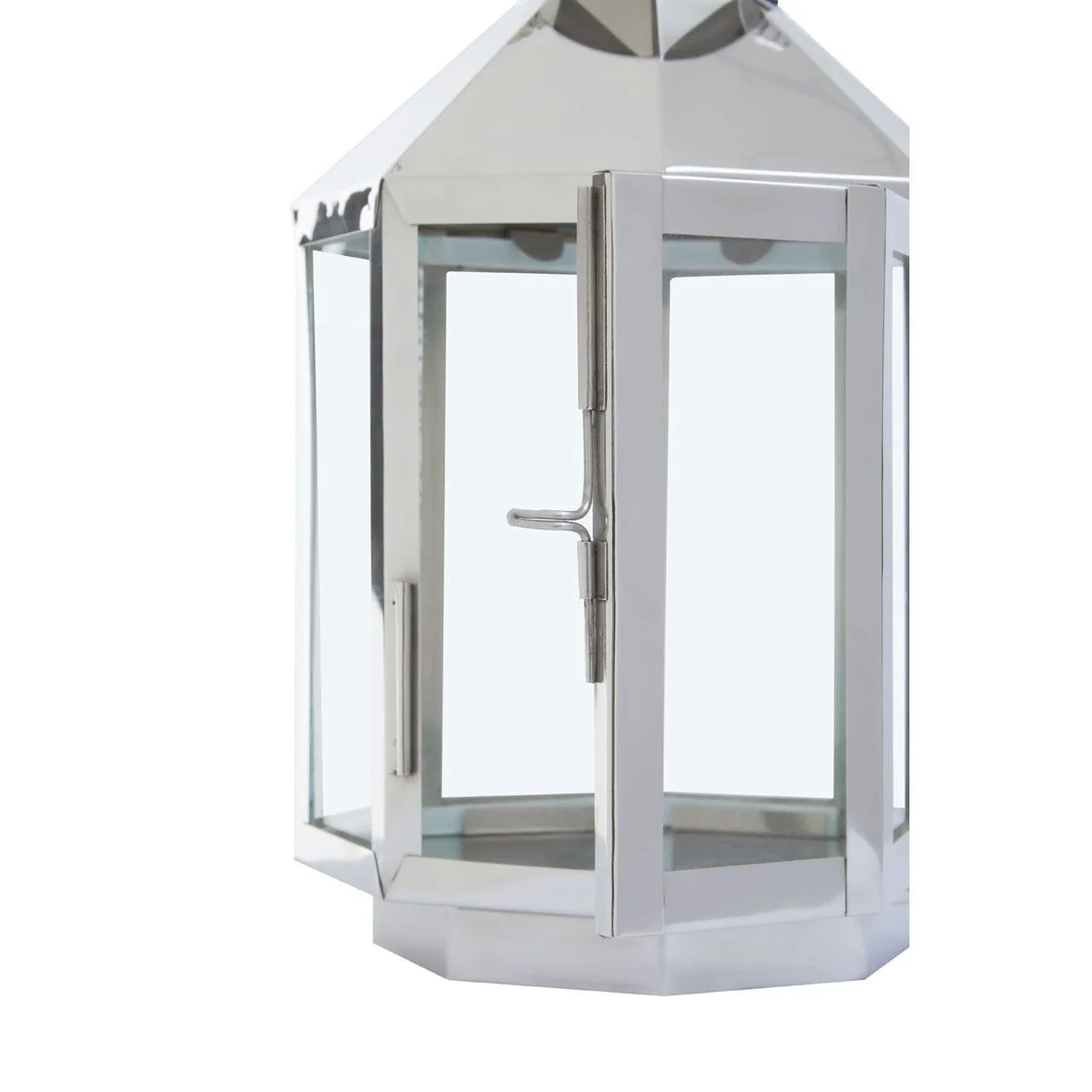 London Silver Steel Lantern - Image 5