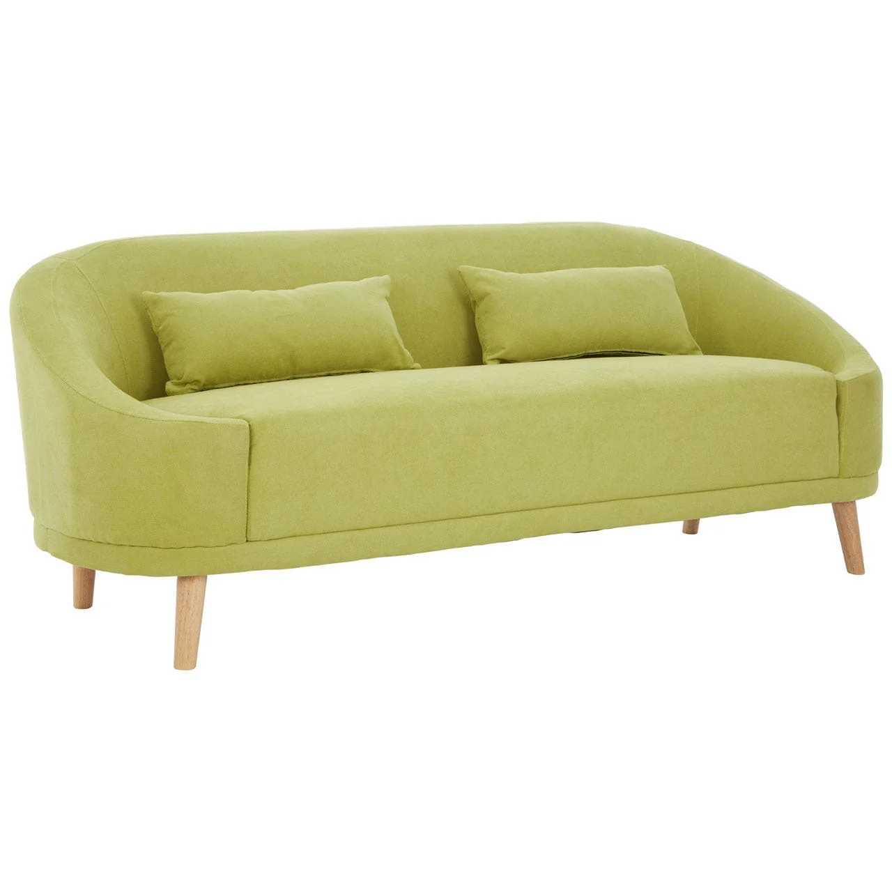 Holland Green Linen Sofa - Image 3