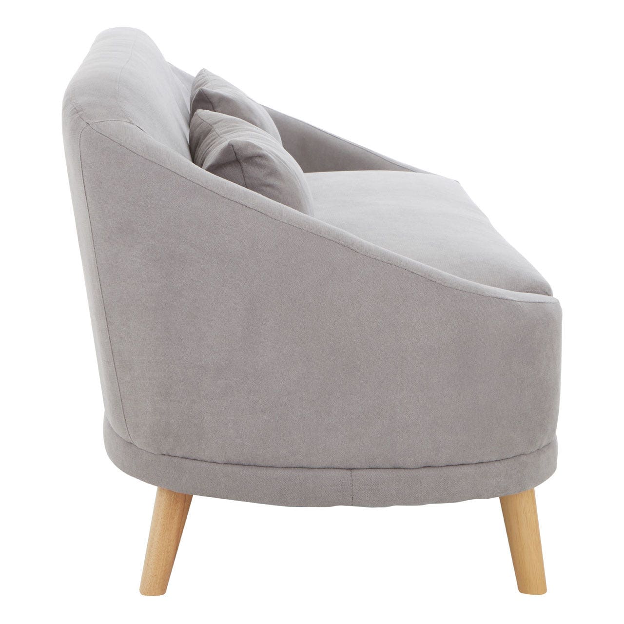 Holland Grey Linen Sofa - Image 3
