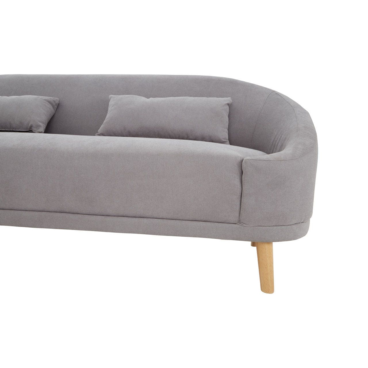Holland Grey Linen Sofa - Image 6