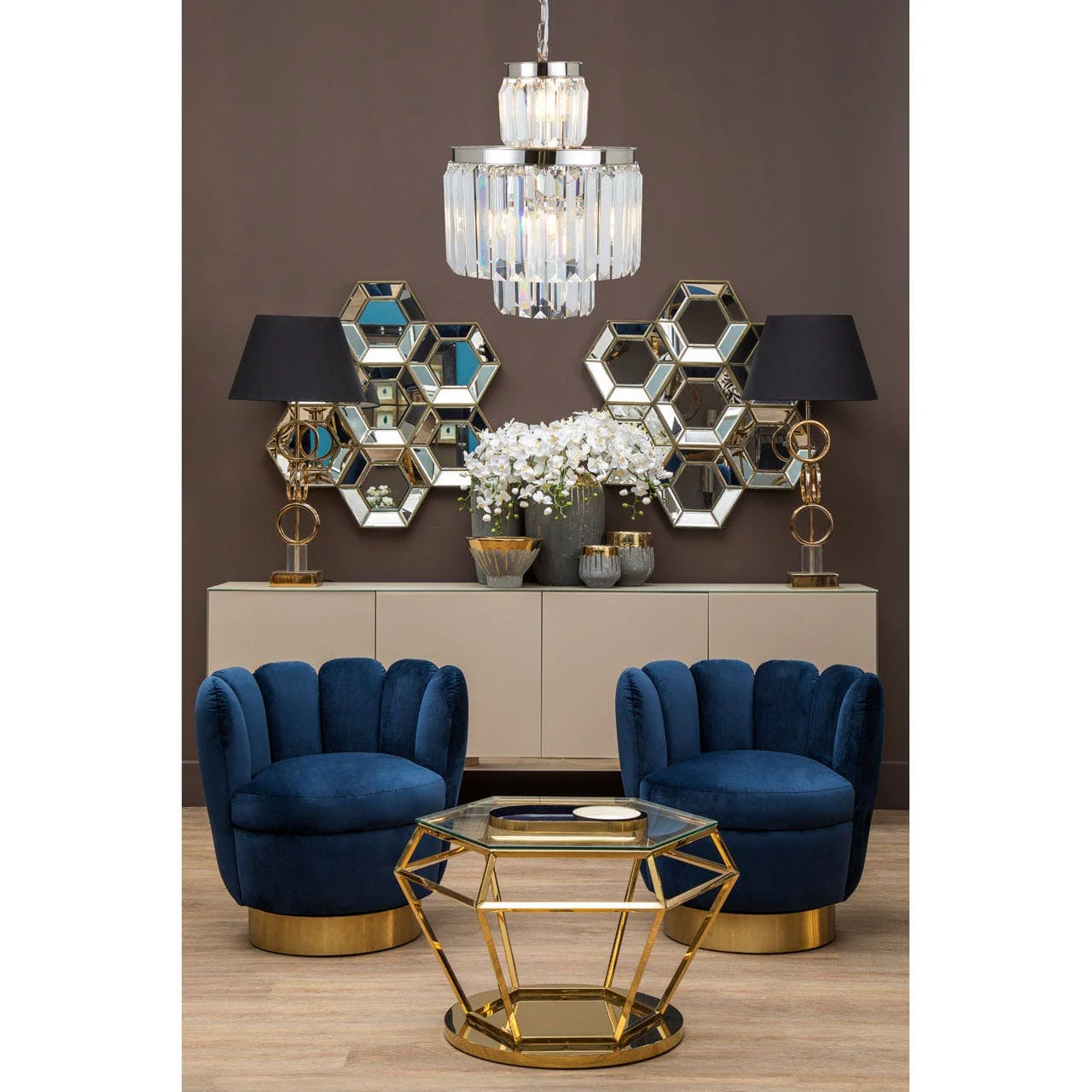 Kensington Townhouse 6 Bulbs Pendant Light - Image 3