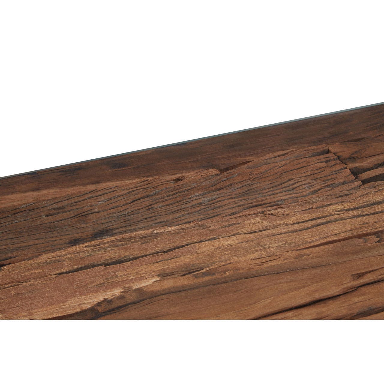 Kerala Natural Console Table With Cross Base - Image 2