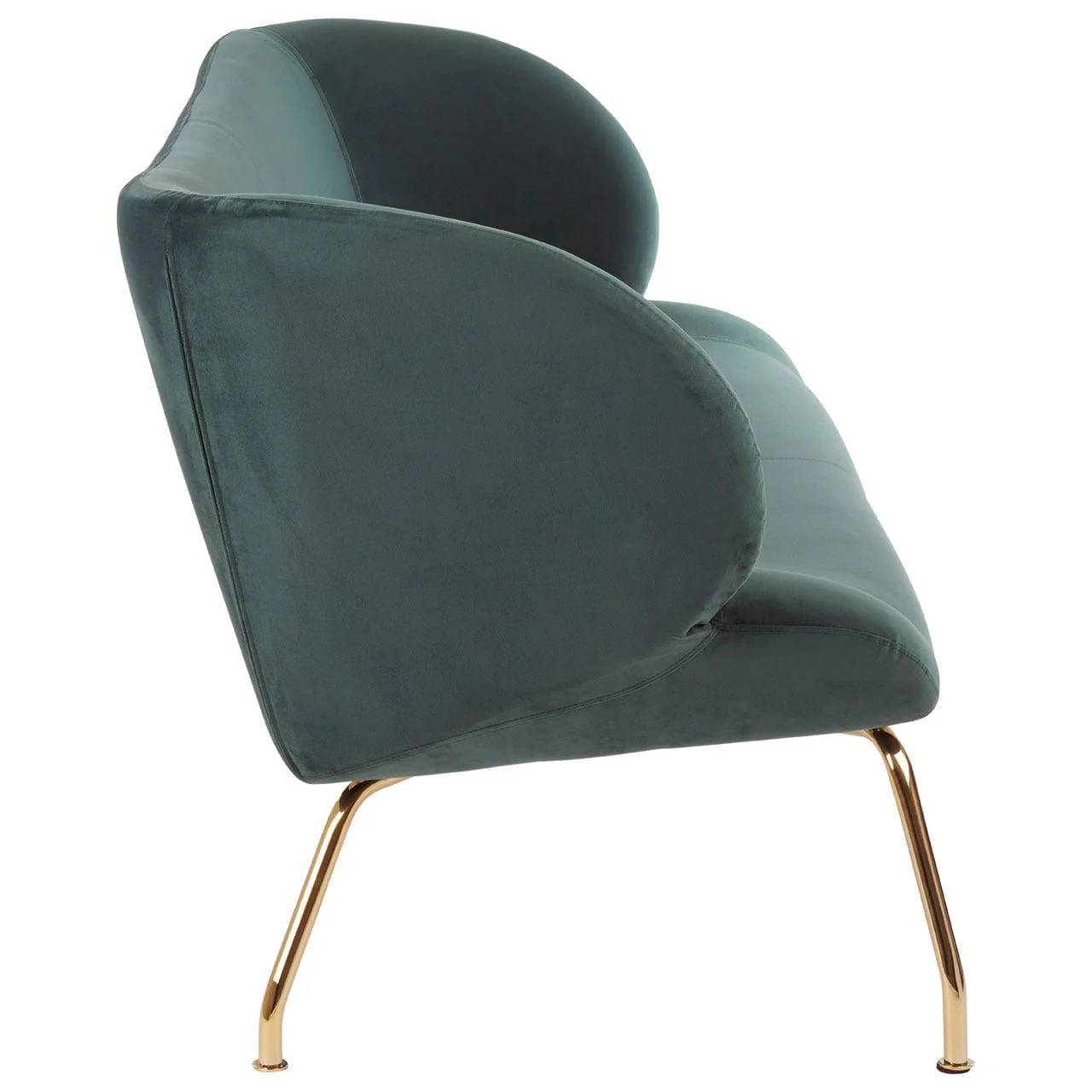 Kolding 2 Seat Green Sofa - Image 3