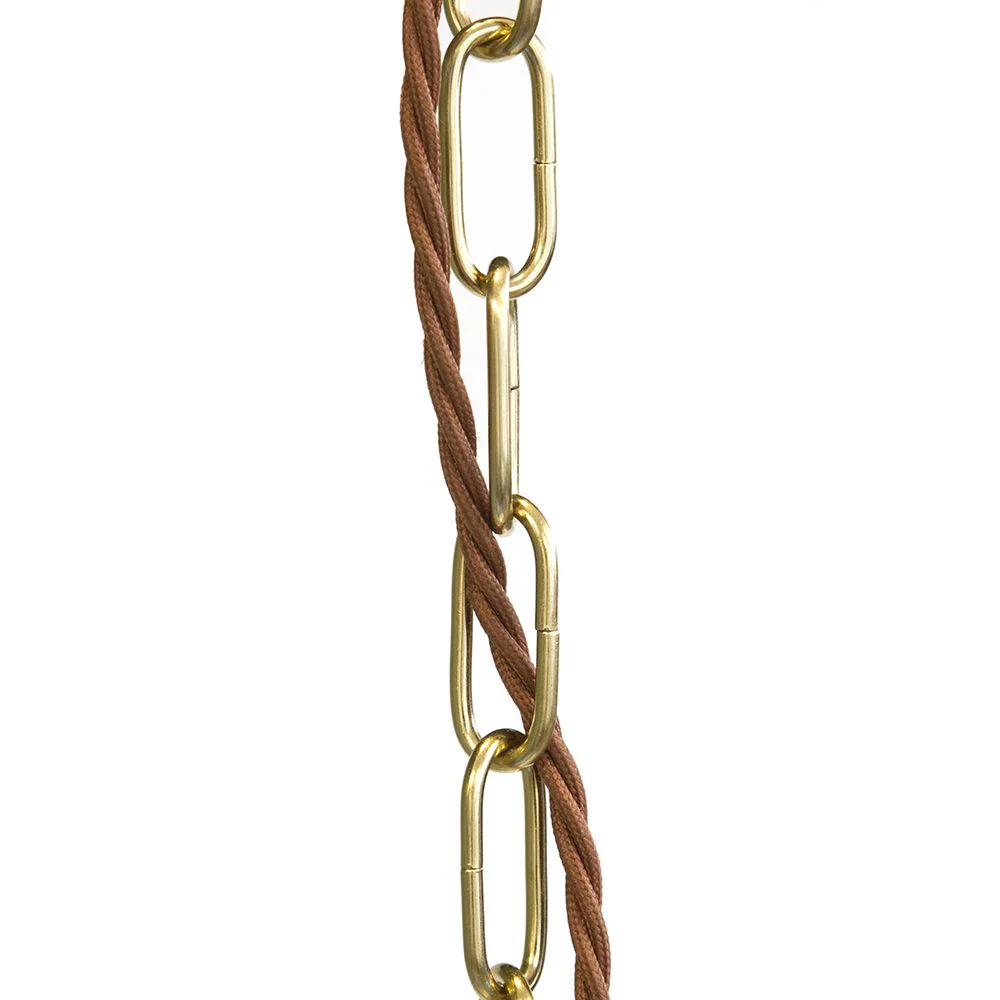 Langdon Lantern Pendant Light Medium Brass - Image 5