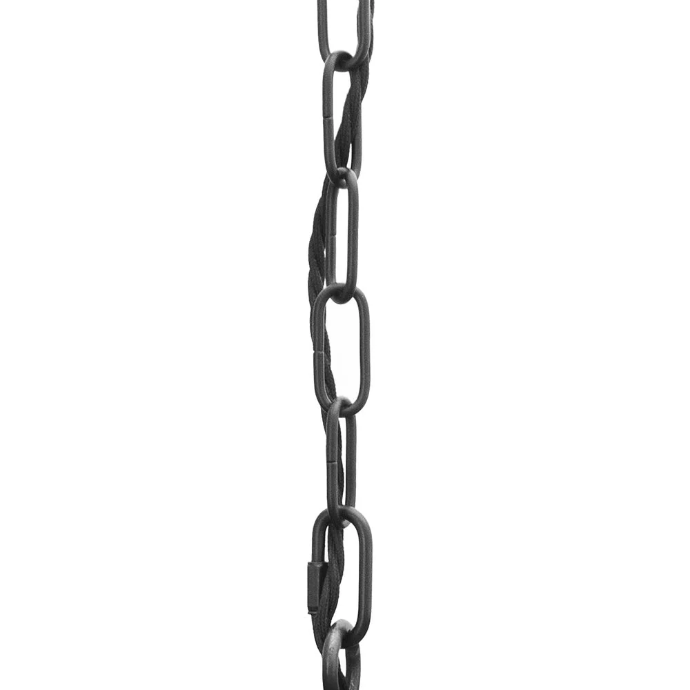 Langdon Lantern Pendant Small Blackened Brass - Image 5