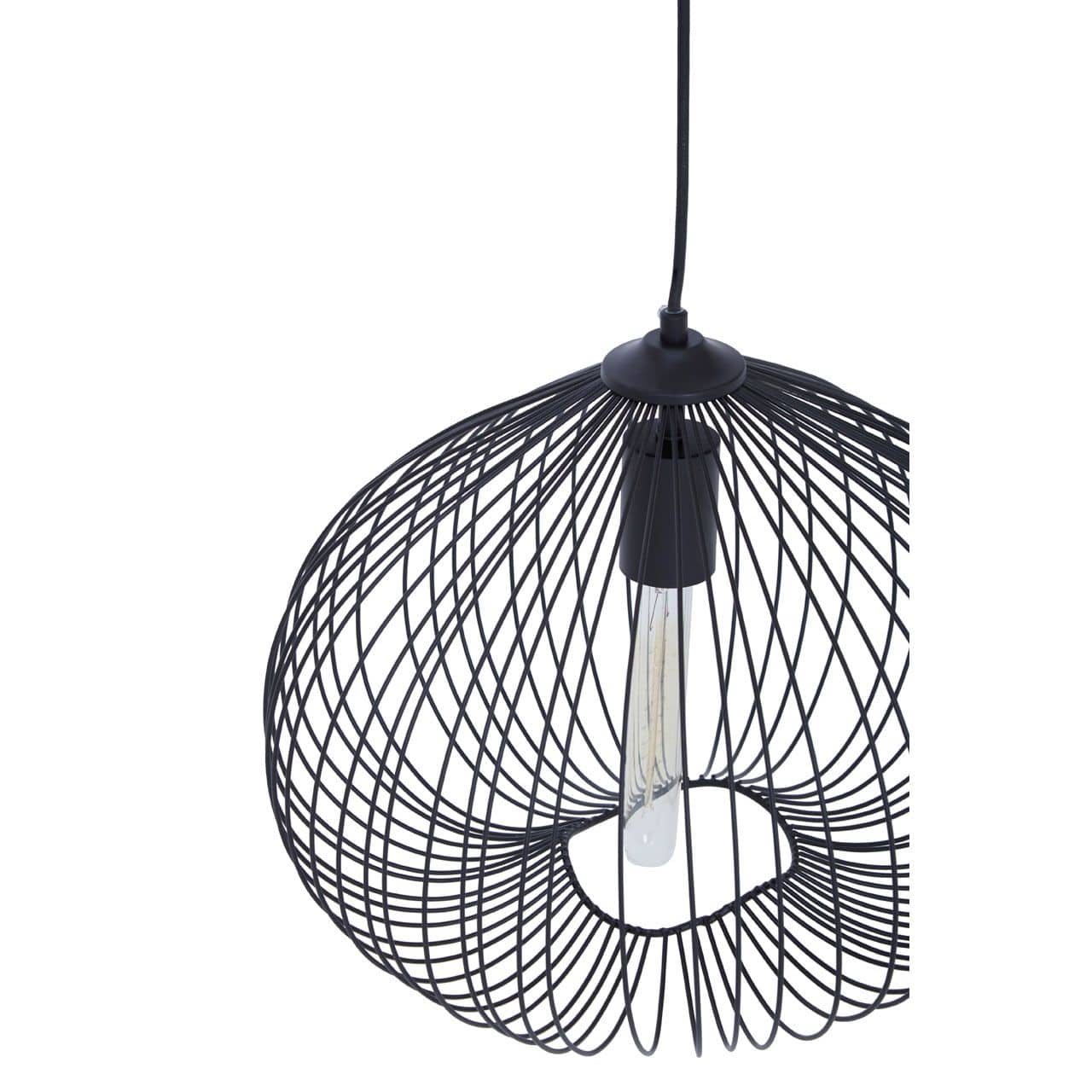 Lavis Black Finish Pendant Light - Image 3