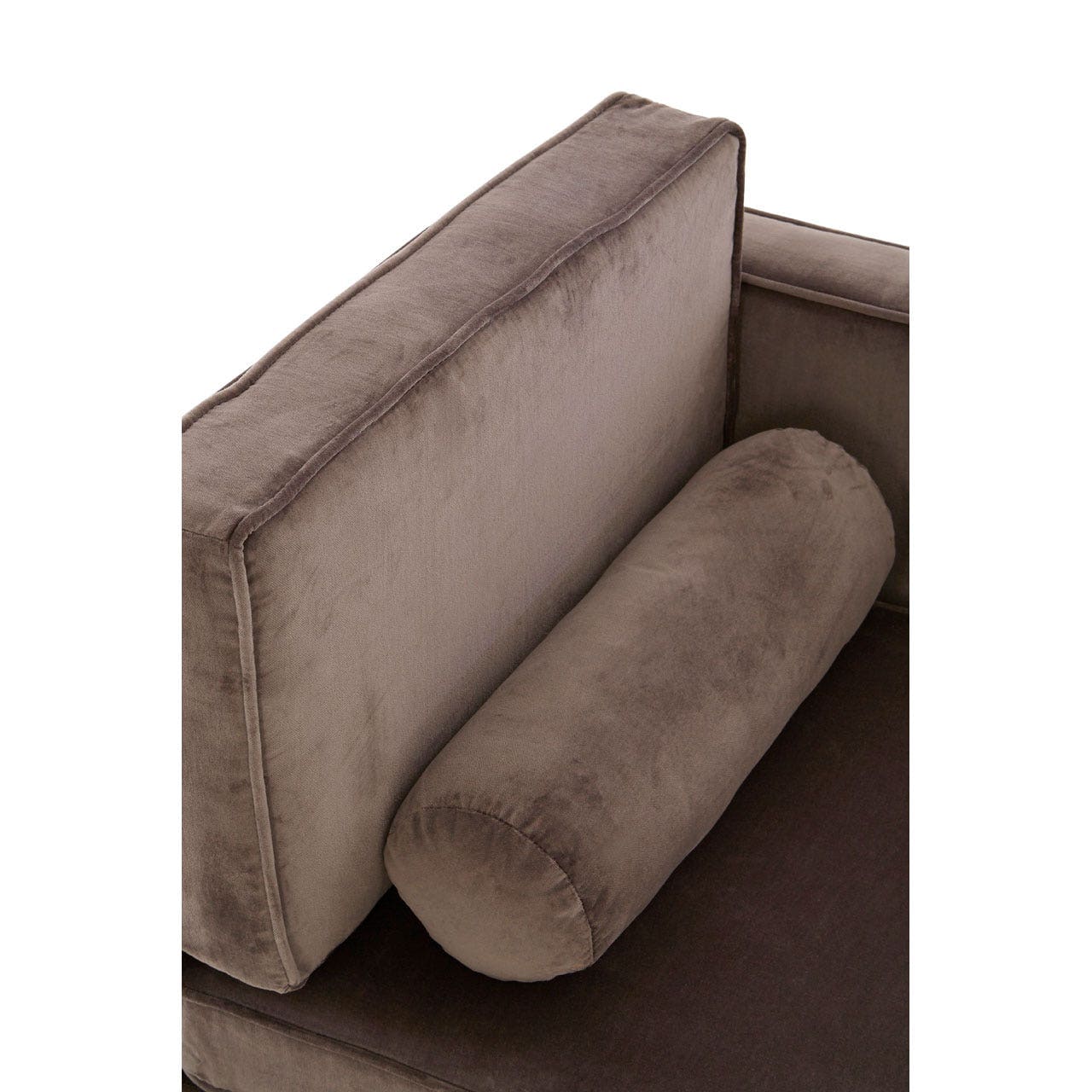 Louxor Grey Velvet / Left Arm Chaise Longue - Image 6