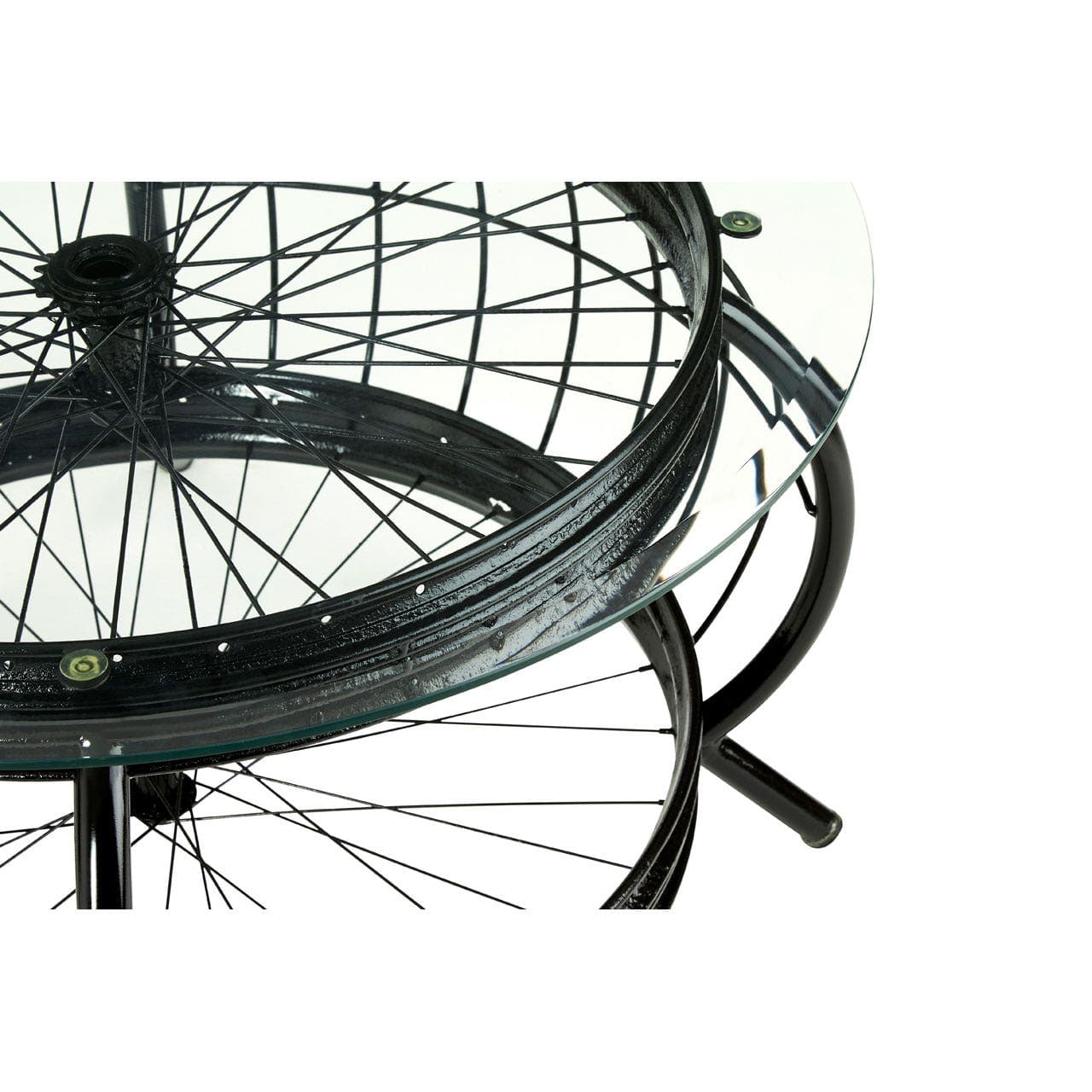 Mantis Black Finish Coffee Table - Image 5