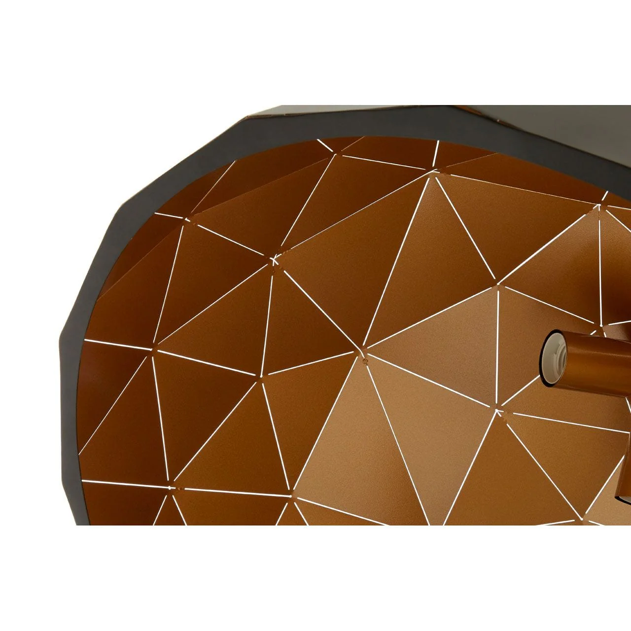 Mateo Large Black Dome Pendant Light - Image 3