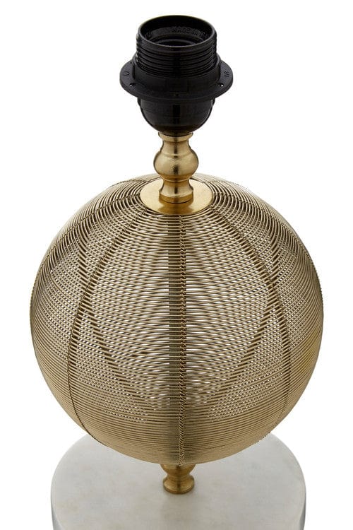 Melora Round Gold Finish Table Lamp - Image 3