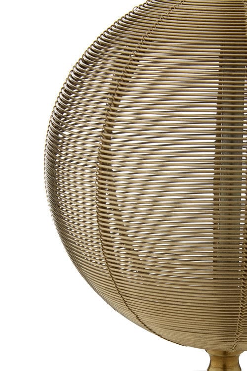 Melora Round Gold Finish Table Lamp - Image 4