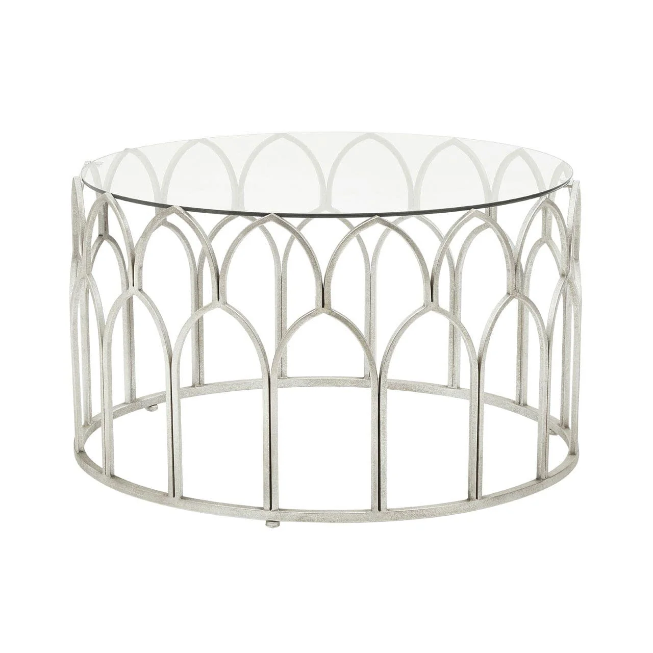 Merlin Silver Leaf Coffee Table