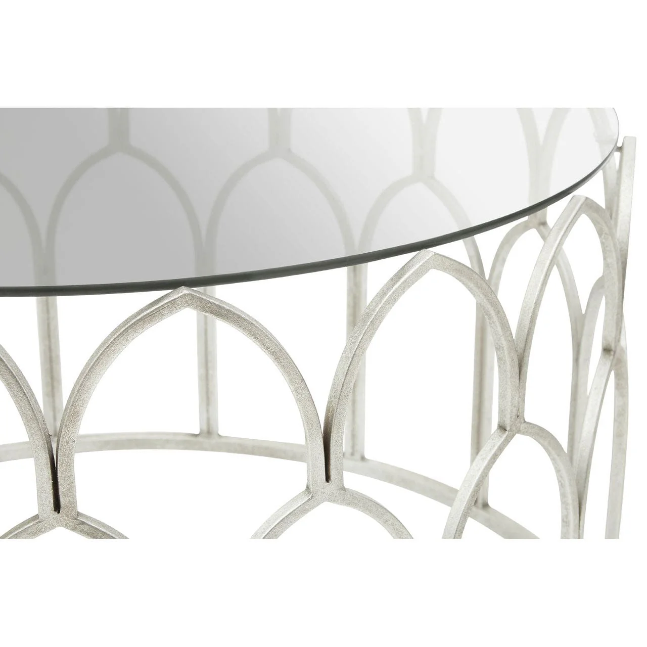Merlin Silver Leaf Coffee Table - Image 3