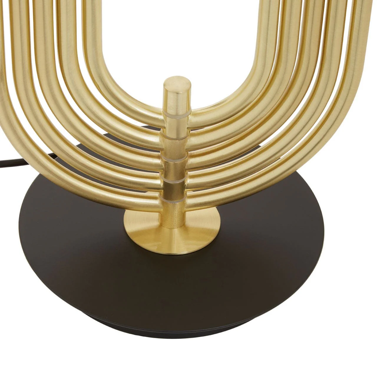 Metropolis Black & Gold Effect Table Lamp - Image 5