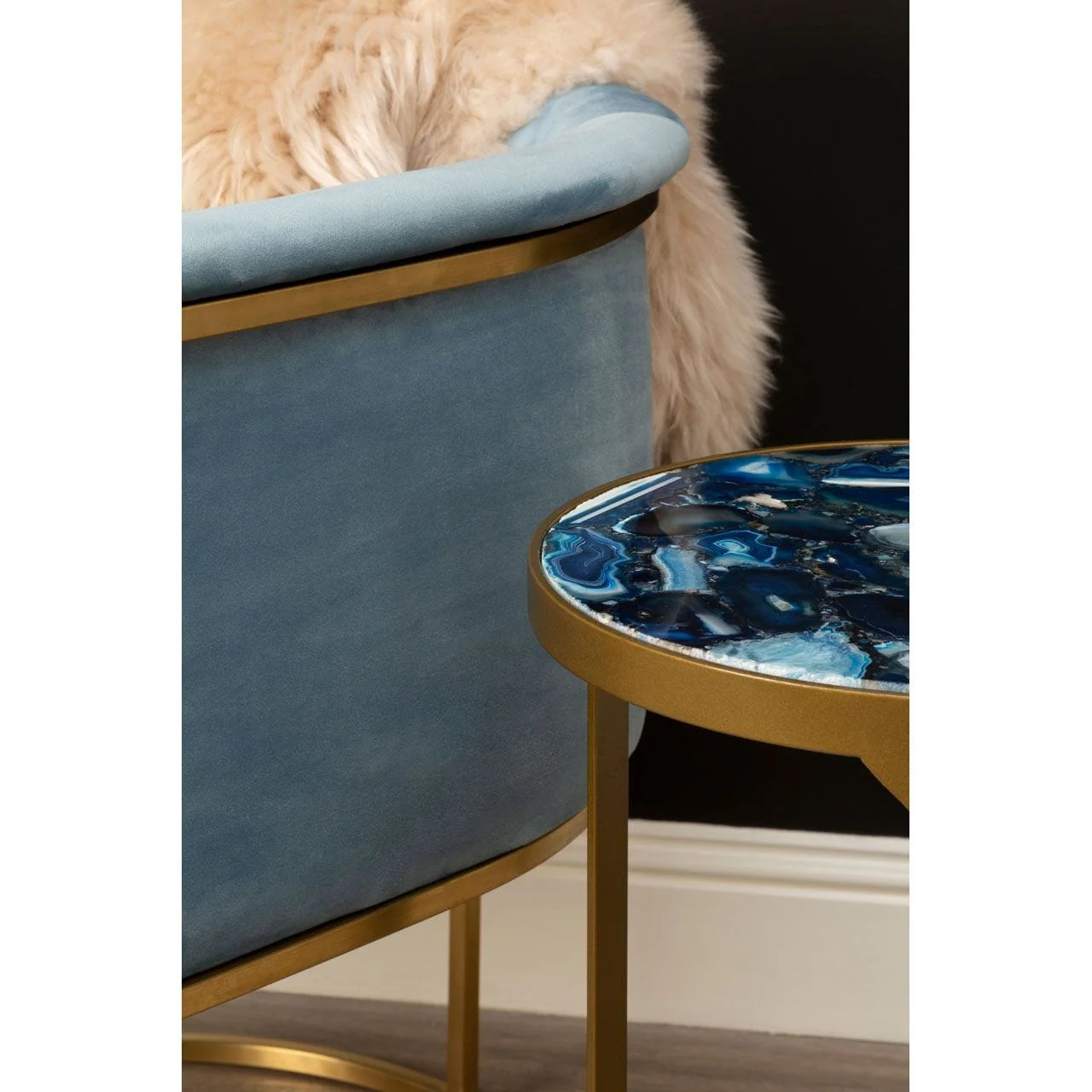 Diaz Chair Blue - Image 10