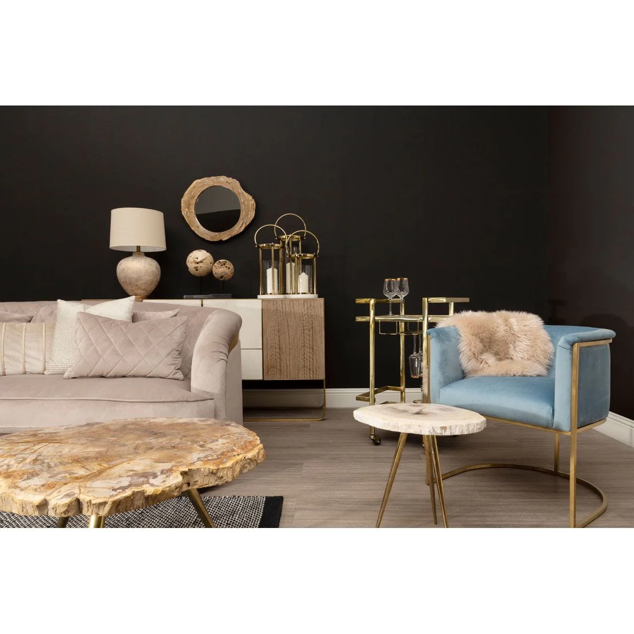 Diaz Chair Blue - Image 2