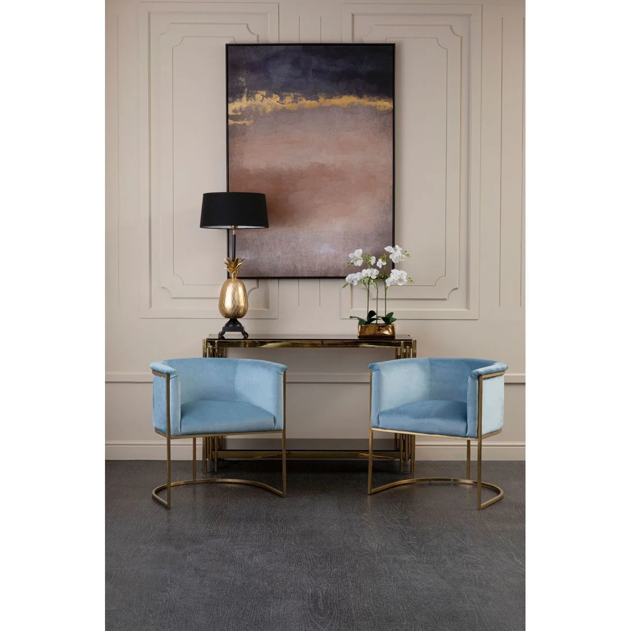 Diaz Chair Blue - Image 5