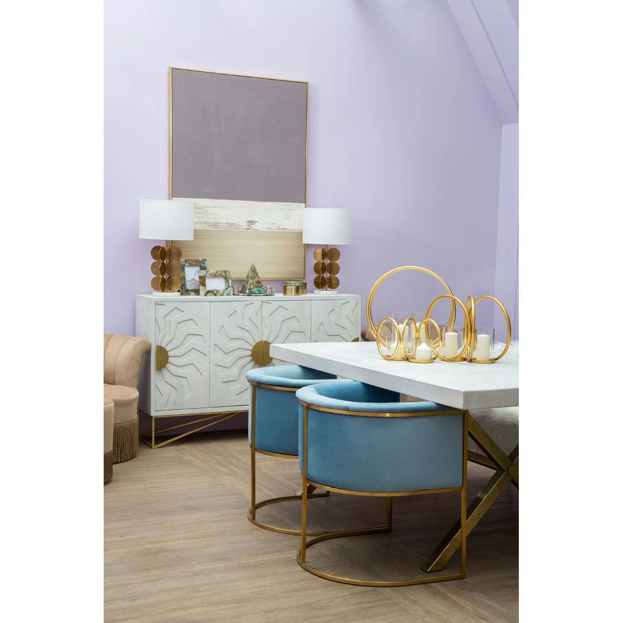 Diaz Chair Blue - Image 7