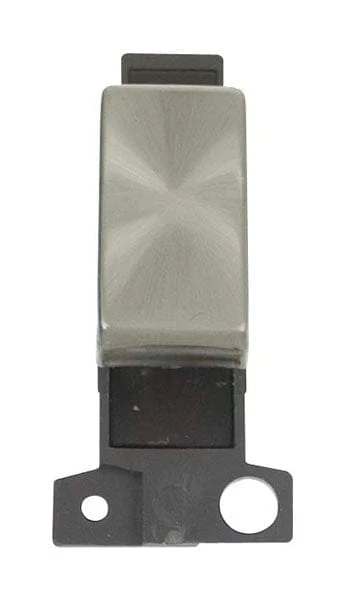 Minigrid Ingot 10A 3 Position Ingot Switch - Brushed Stainless Steel