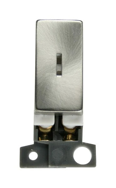 Minigrid Ingot 13A Resistive DP Ingot Keyswitch - Satin Chrome