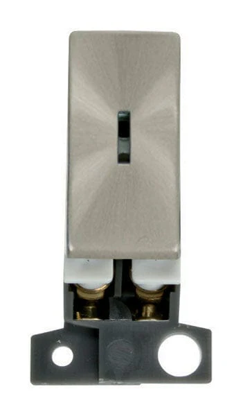 Minigrid Ingot 2 Way Ingot 10AX Keyswitch - Brushed Stainless Steel