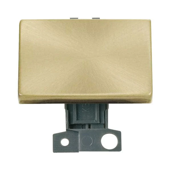 Minigrid Ingot 2 Way Ingot 10AX “paddle” Switch - Satin Brass