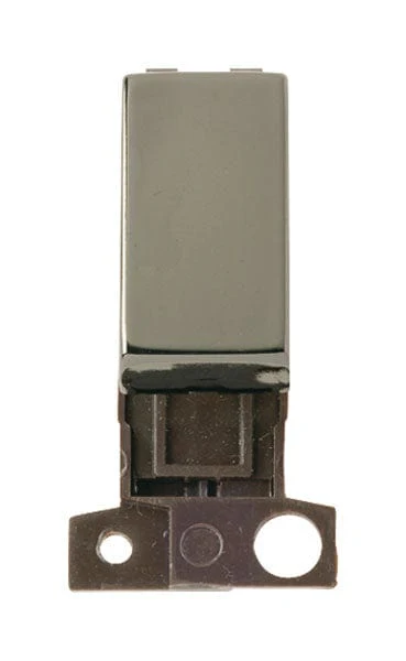 Minigrid Ingot 2 Way Retractive Ingot 10A Switch - Black Nickel