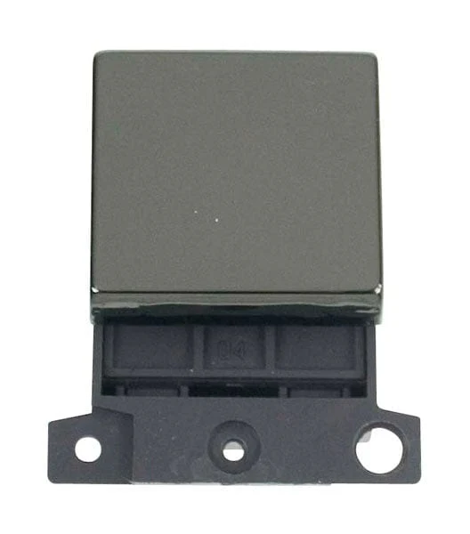 Minigrid Ingot 20A DP Ingot Switch - Black Nickel