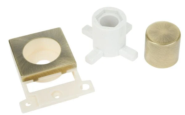 Minigrid Ingot Dimmer Module Mounting Kit - Antique Brass
