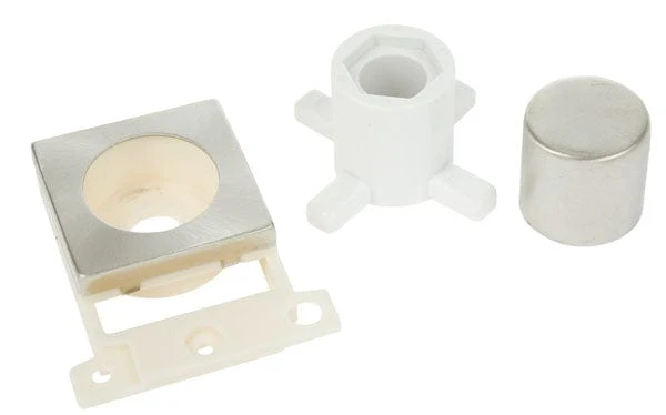 Minigrid Ingot Dimmer Module Mounting Kit - Brushed Stainless Steel
