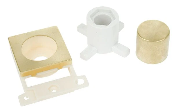 Minigrid Ingot Dimmer Module Mounting Kit - Satin Brass