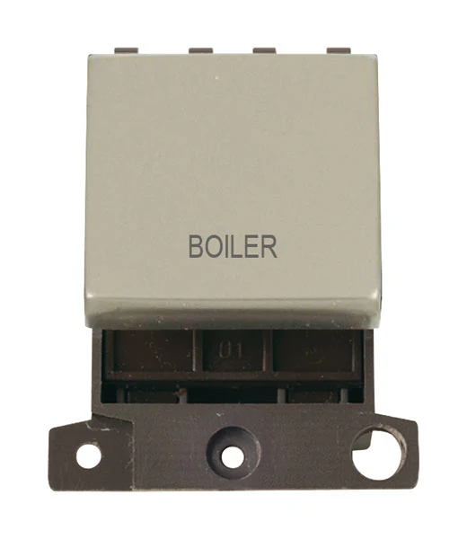 Minigrid Ingot Printed 20A DP Ingot Switch - Pearl Nickel - Boiler