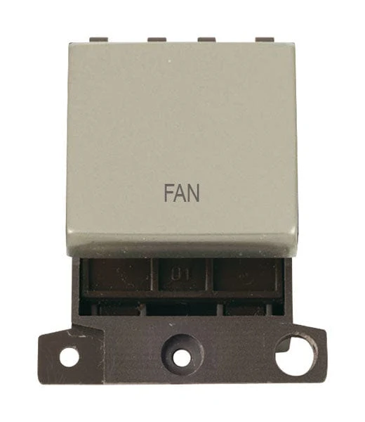 Minigrid Ingot Printed 20A DP Ingot Switch - Pearl Nickel - Freezer