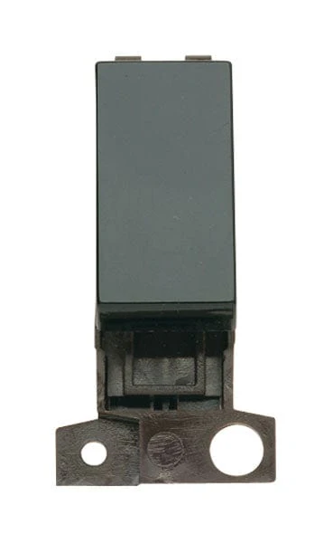 Minigrid Plastic 10AX Intermediate Switch - Black