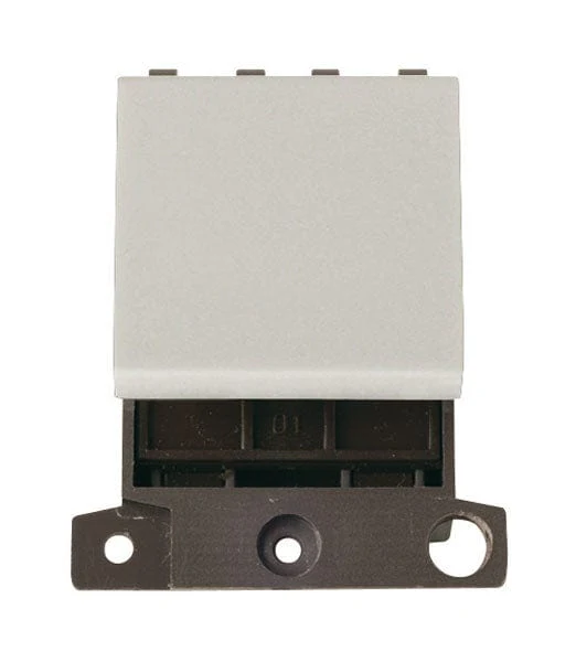 Minigrid Plastic 20A DP Switch - Click White