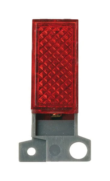 Minigrid Plastic 240v Red Indicator Module