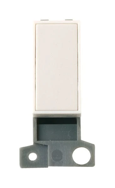 Minigrid Plastic Blank Module - Polar White