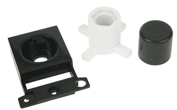 Minigrid Plastic Dimmer Module Mounting Kit - Black