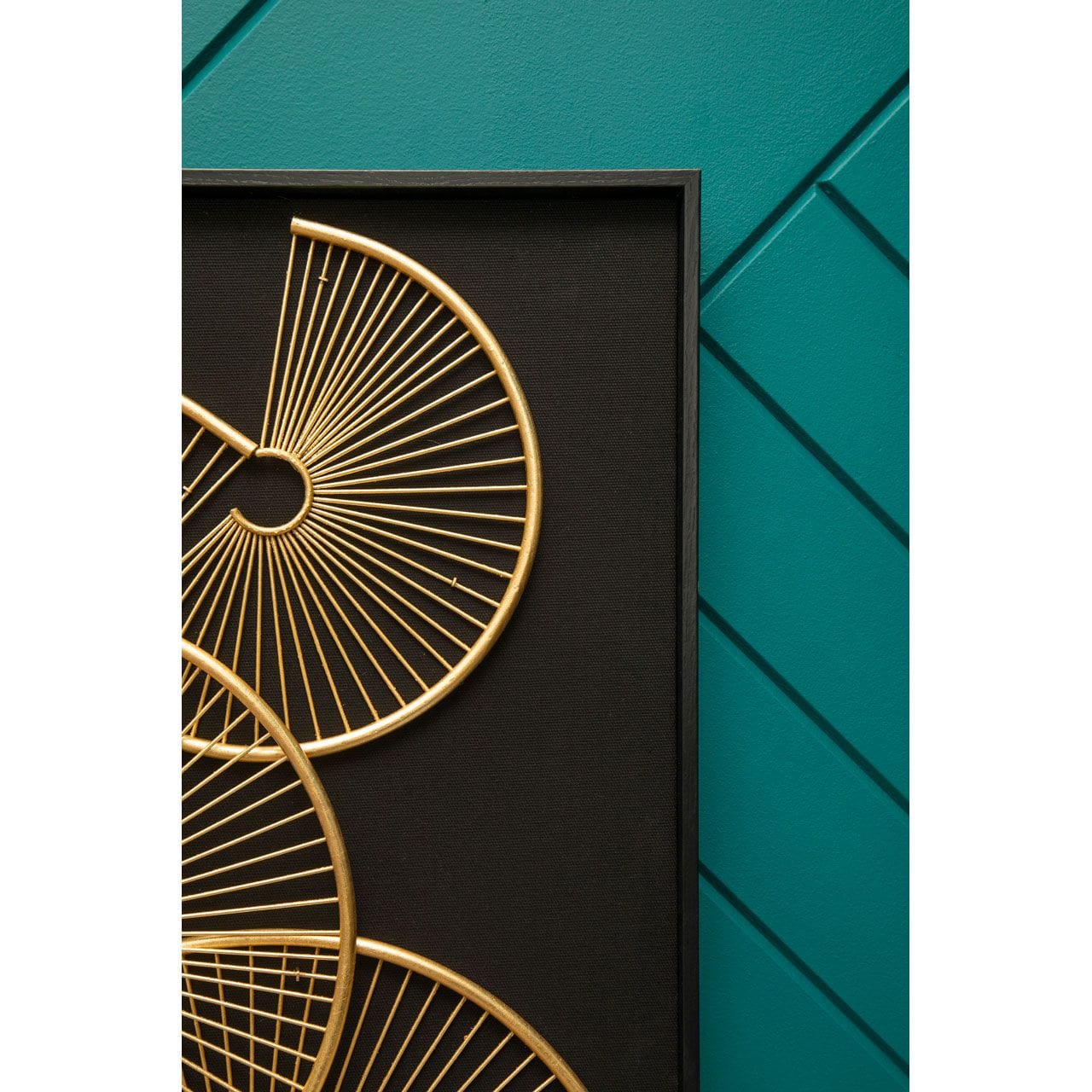 Modello Metal Fan Framed Wall Art - Image 5