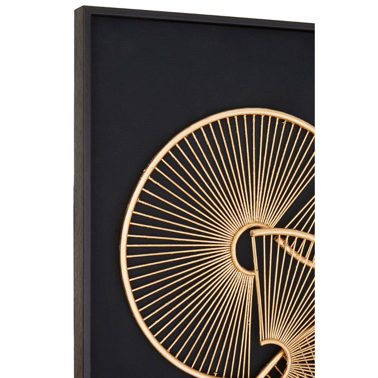 Modello Metal Fan Framed Wall Art - Image 8