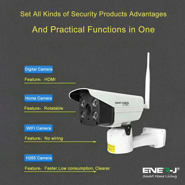 Movable Outdoor Wireless WiFi Premium IP Camera, PTZ, 2 way audio and motion sensor - Image 3
