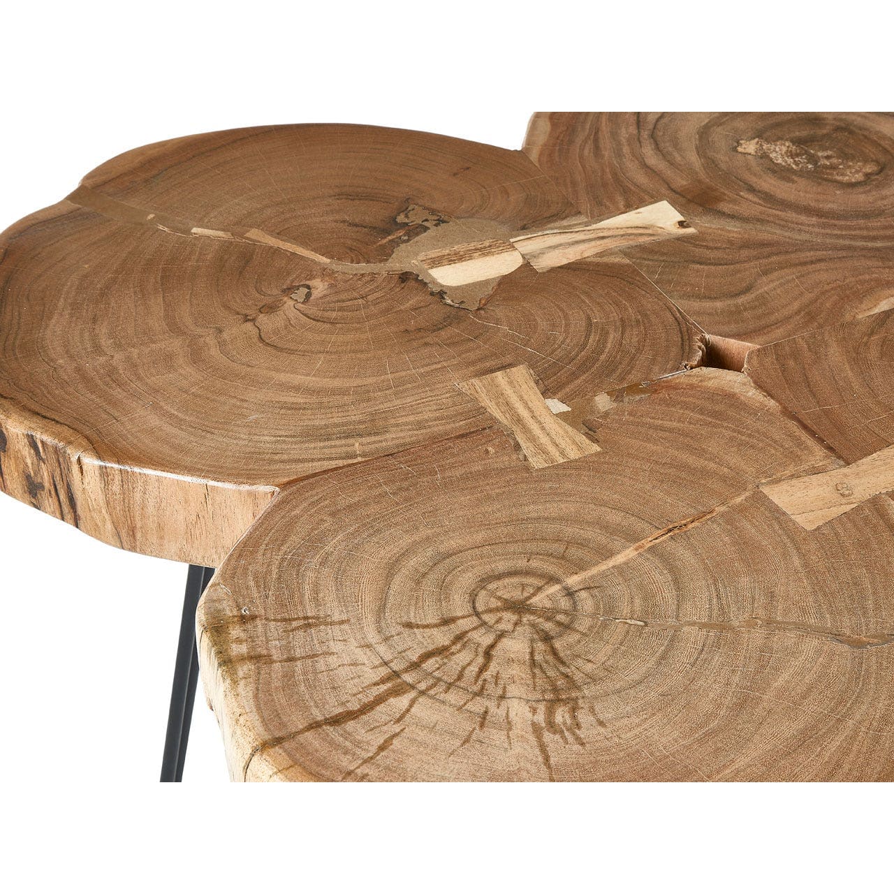 Nandri Acacia Wood Coffee Table - Image 3